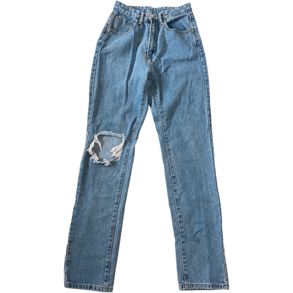 Womens Straight Leg Jeans